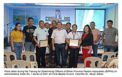 solemnizing officers information system|Philippine Statistics Authority.